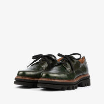 Zapato verde oscuro 21384